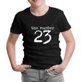 The Number 23 Siyah Çocuk Tshirt