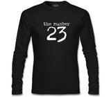The Number 23 Siyah Erkek Sweatshirt
