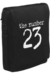 The Number 23 Unisex Siyah Postacı Çanta