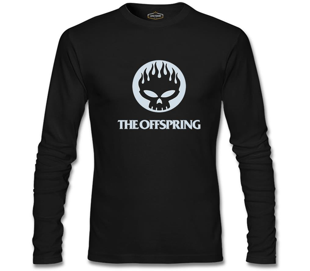 The Offspring - Logo Siyah Erkek Sweatshirt