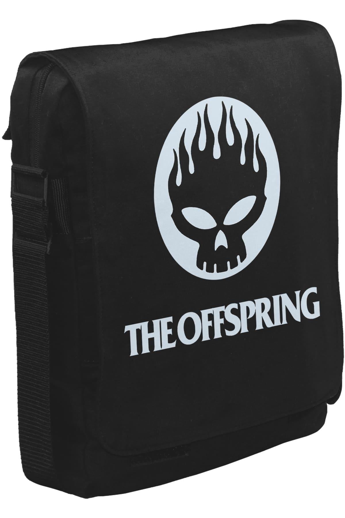 The Offspring - Logo Unisex Siyah Postacı Çanta