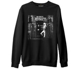 The Pretty Reckless  Siyah Erkek Kalın Sweatshirt