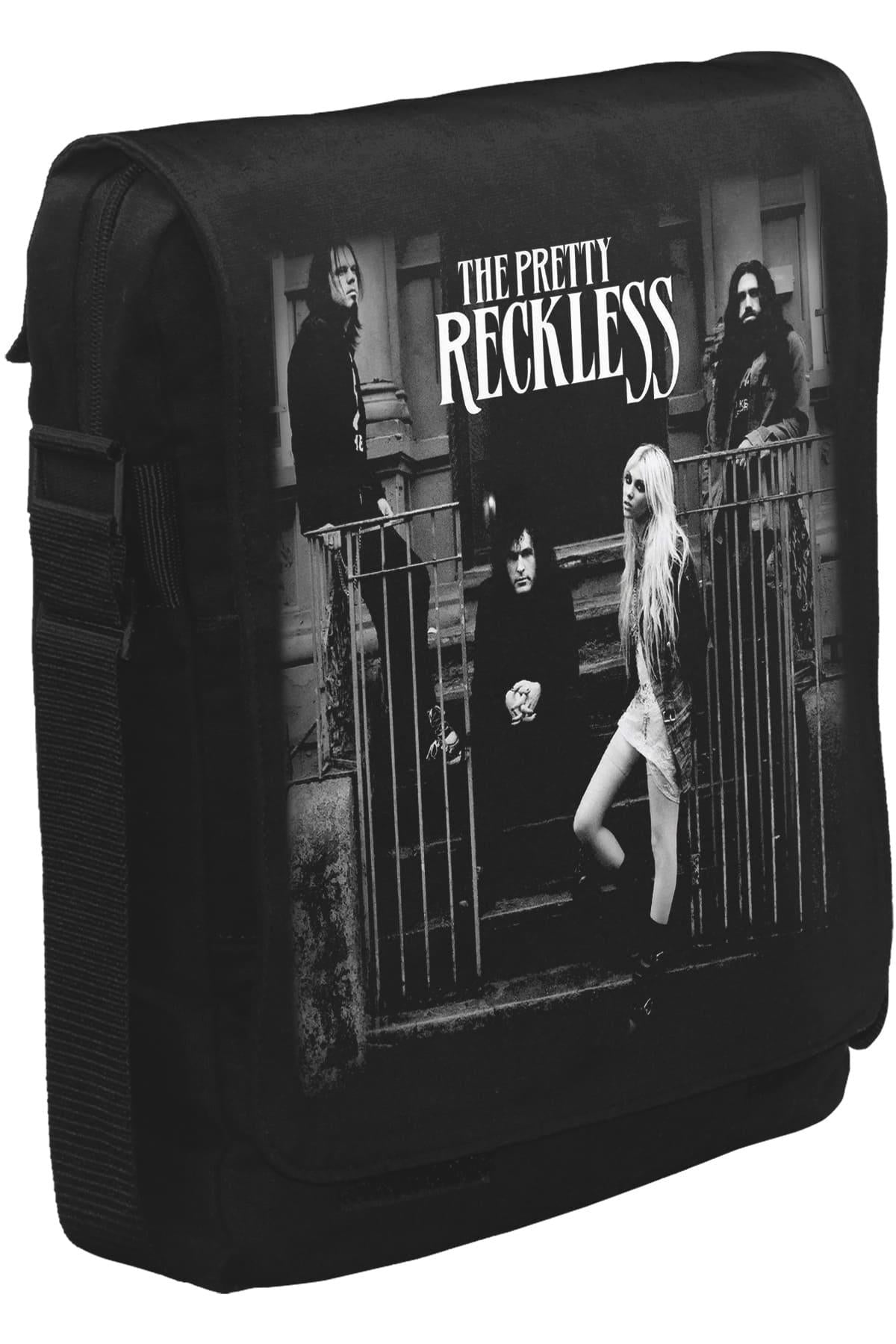 The Pretty Reckless Unisex Siyah Postacı Çanta