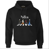The Psychos Black Men's Zipperless Hoodie