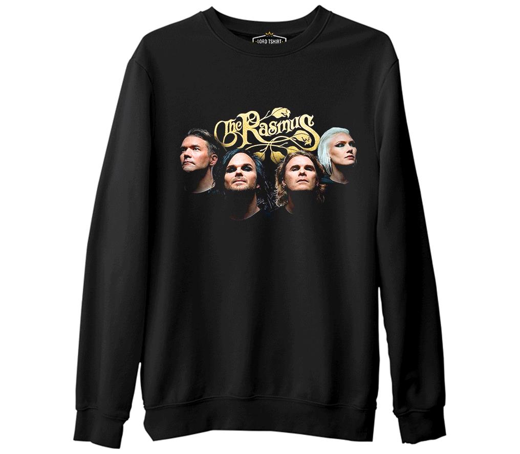 The Rasmus - Group Siyah Erkek Kalın Sweatshirt