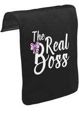 The Real Boss Unisex Black Snap-On Messenger Bag Cover CK-1534 