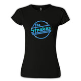 The Strokes - Logo Siyah Kadın Tshirt