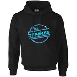 The Strokes - Logo Siyah Erkek Fermuarsız Kapşonlu