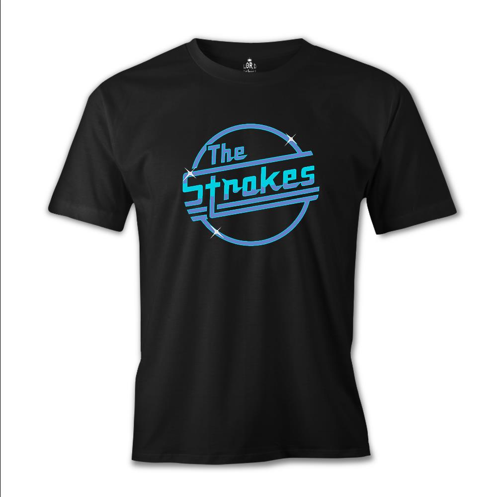 The Strokes - Logo Siyah Erkek Tshirt