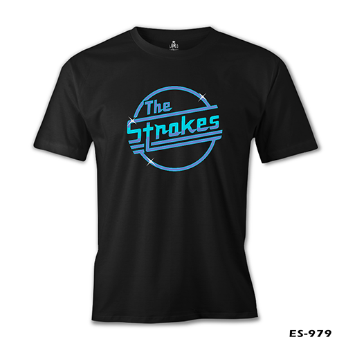 The Strokes - Logo Siyah Erkek Tshirt