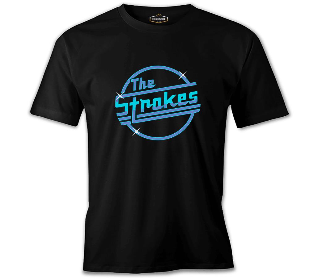 The Strokes - Logo Siyah Erkek Tshirt