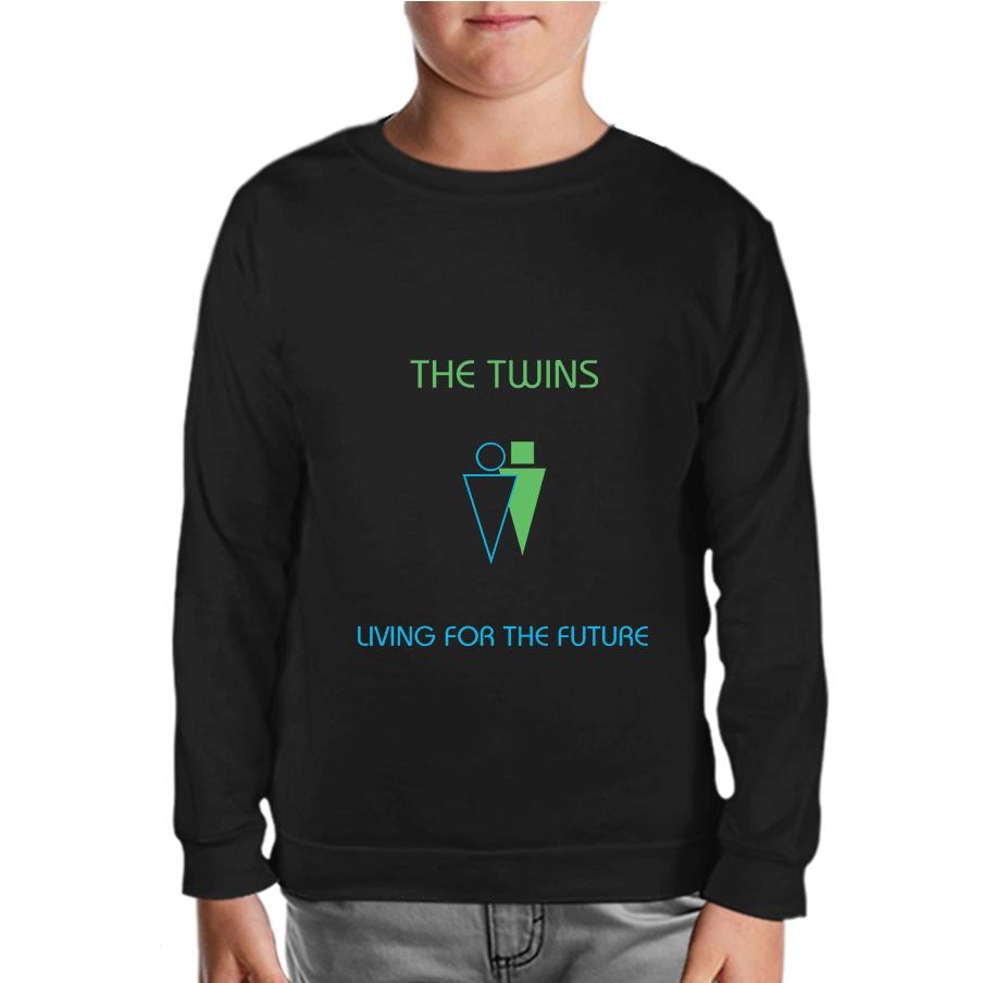 The Twins - Living for the Future Black Kids Sweatshirt