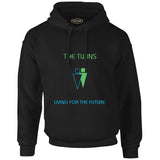The Twins - Living for the Future Black Men's Zipperless Hoodie