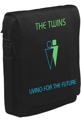 The Twins - Living for the Future Unisex Siyah Postacı Çanta