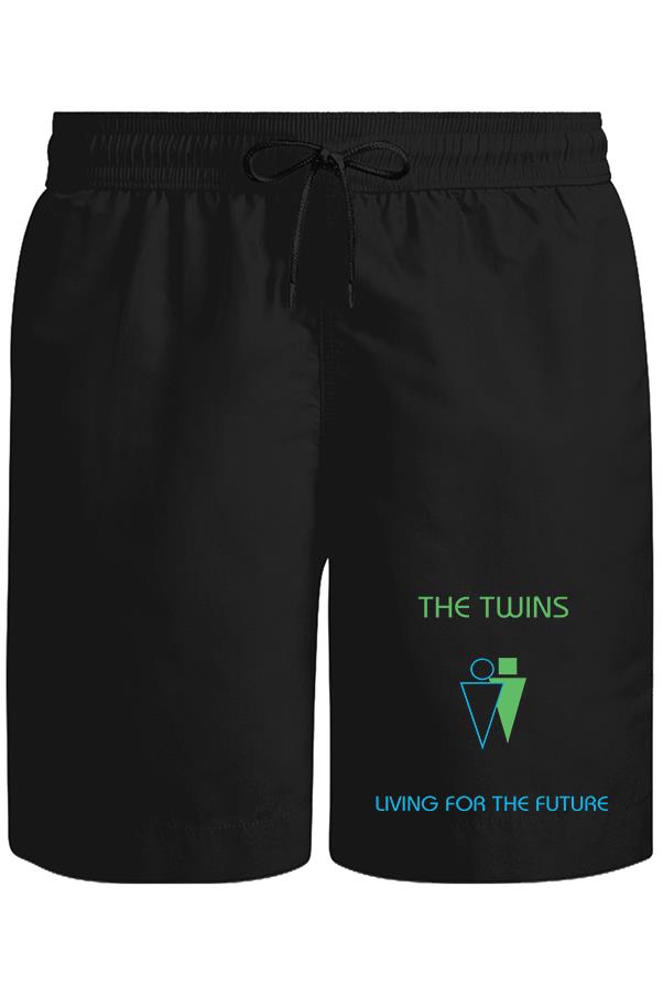 The Twins - Living for the Future Unisex Siyah Şort