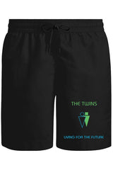 The Twins - Living for the Future Unisex Siyah Şort