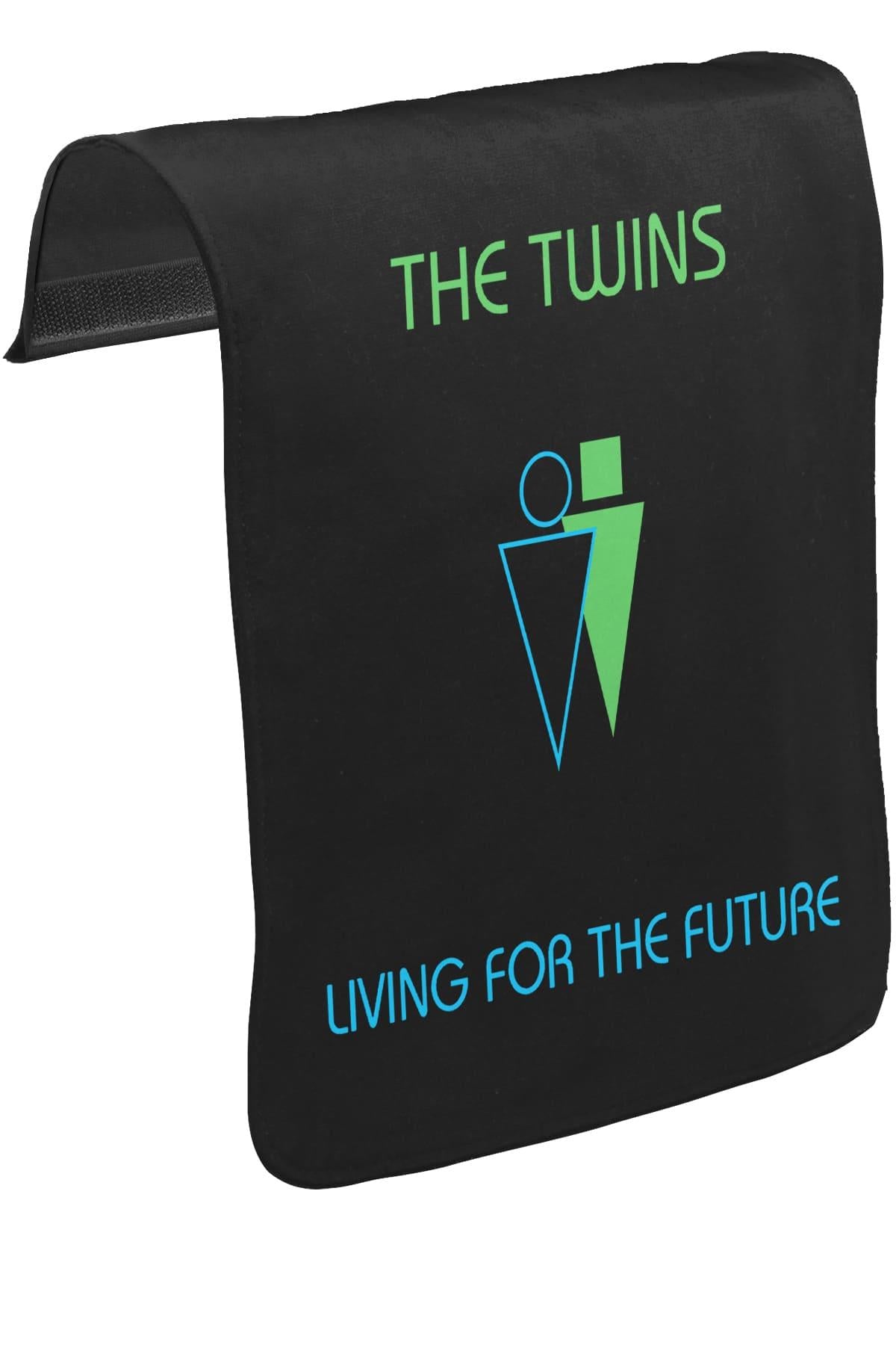 The Twins - Living for the Future Unisex Siyah Tak-Çıkar Postacı Çanta Kapağı CK-1464