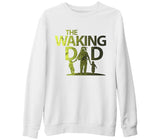The Waking Dad Beyaz Kalın Sweatshirt
