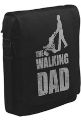The Walking Dad Unisex Siyah Postacı Çanta