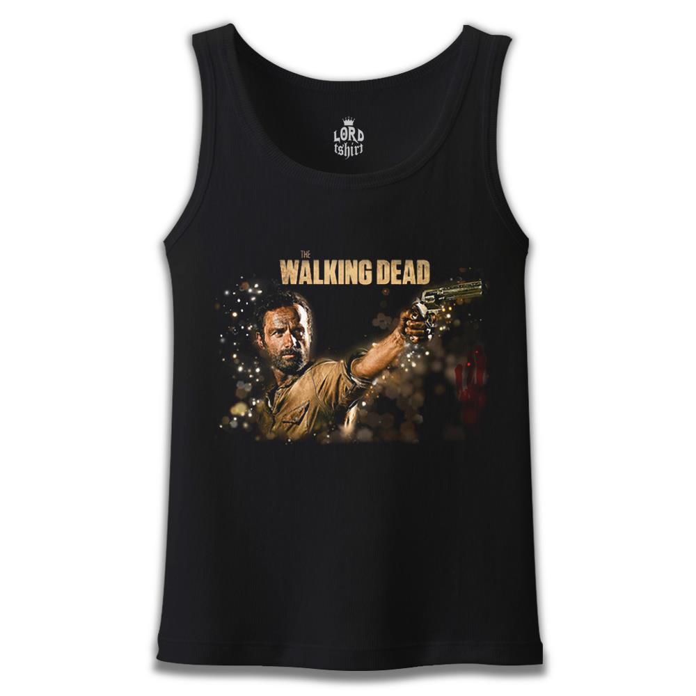 The Walking Dead - Rick 2 Siyah Erkek Atlet