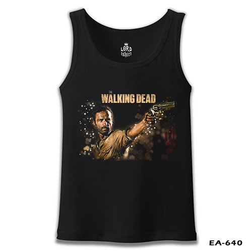 The Walking Dead - Rick 2 Siyah Erkek Atlet
