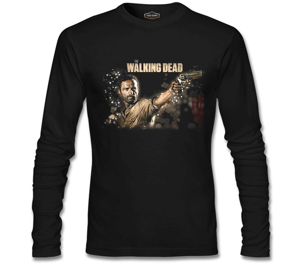 The Walking Dead - Rick 2 Black Men's Sweatshirt