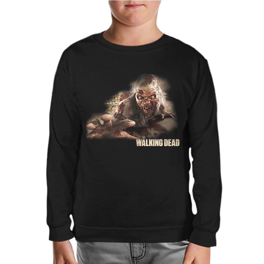 The Walking Dead Black Kids Sweatshirt