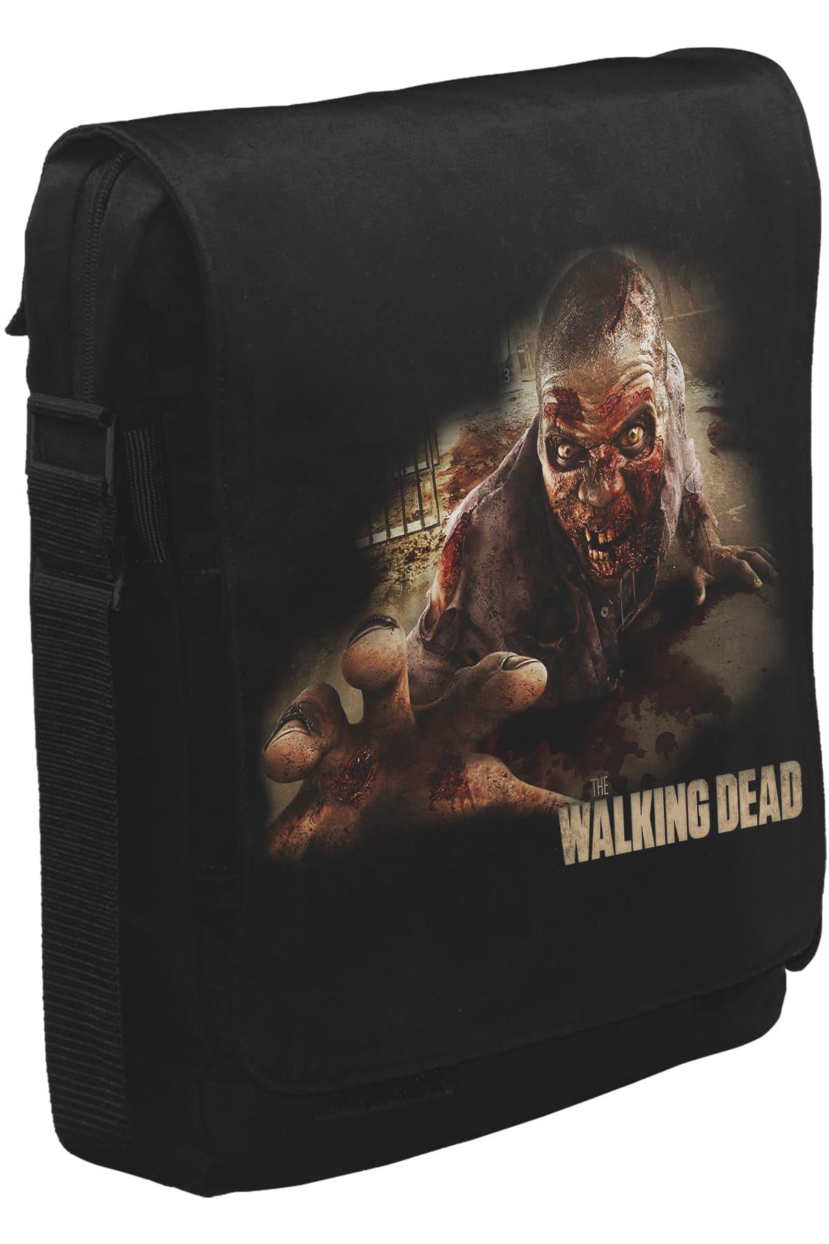 The Walking Dead Unisex Siyah Postacı Çanta