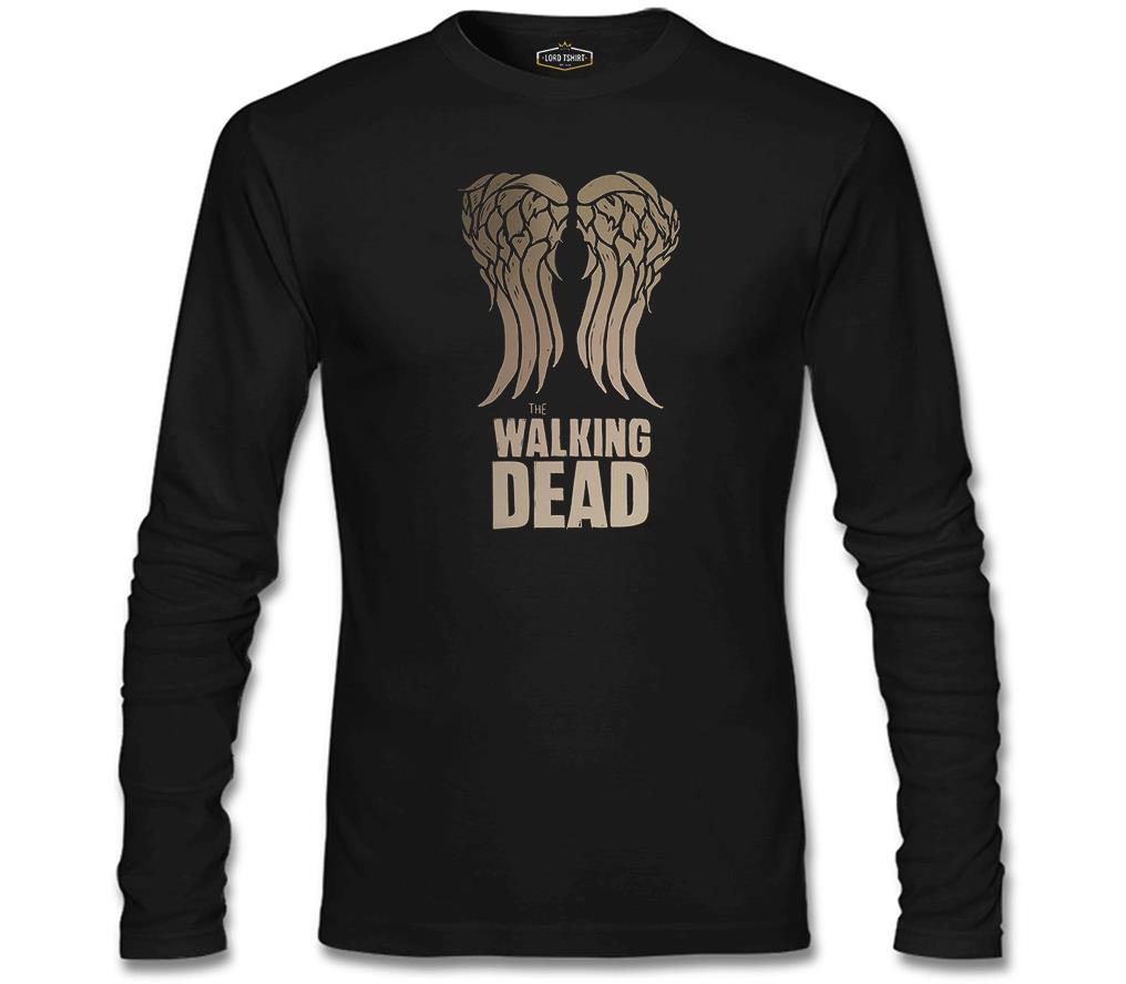 The Walking Dead - Wings Black Men's Sweatshirt
