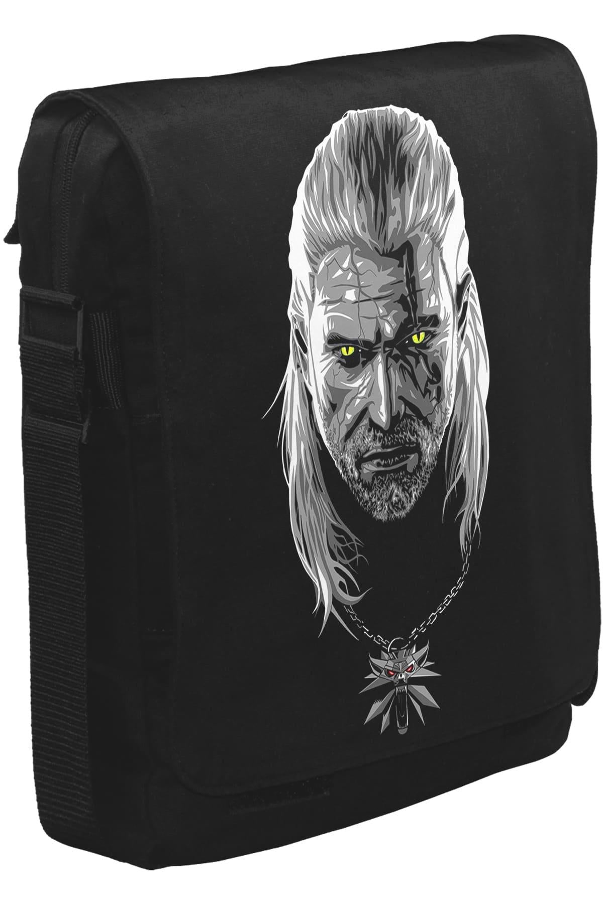 The Witcher 3 - Toxicity Unisex Siyah Postacı Çanta