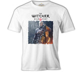 The Witcher 3 - Wild Hunt Beyaz Erkek Tshirt