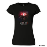 The Witcher 3 - Wild Hunt Siyah Kadın Tshirt