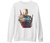 The Witcher - Wild Hunt III White Thick Sweatshirt