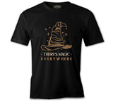 There is Magic Everywhere Witch Hat Black Men's Tshirt