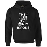 They are not Only Books Black Men's Zipperless Hoodie