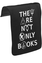They are not Only Books Unisex Siyah Tak-Çıkar Postacı Çanta Kapağı CK-535