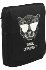 Think Different Unisex Siyah Postacı Çanta