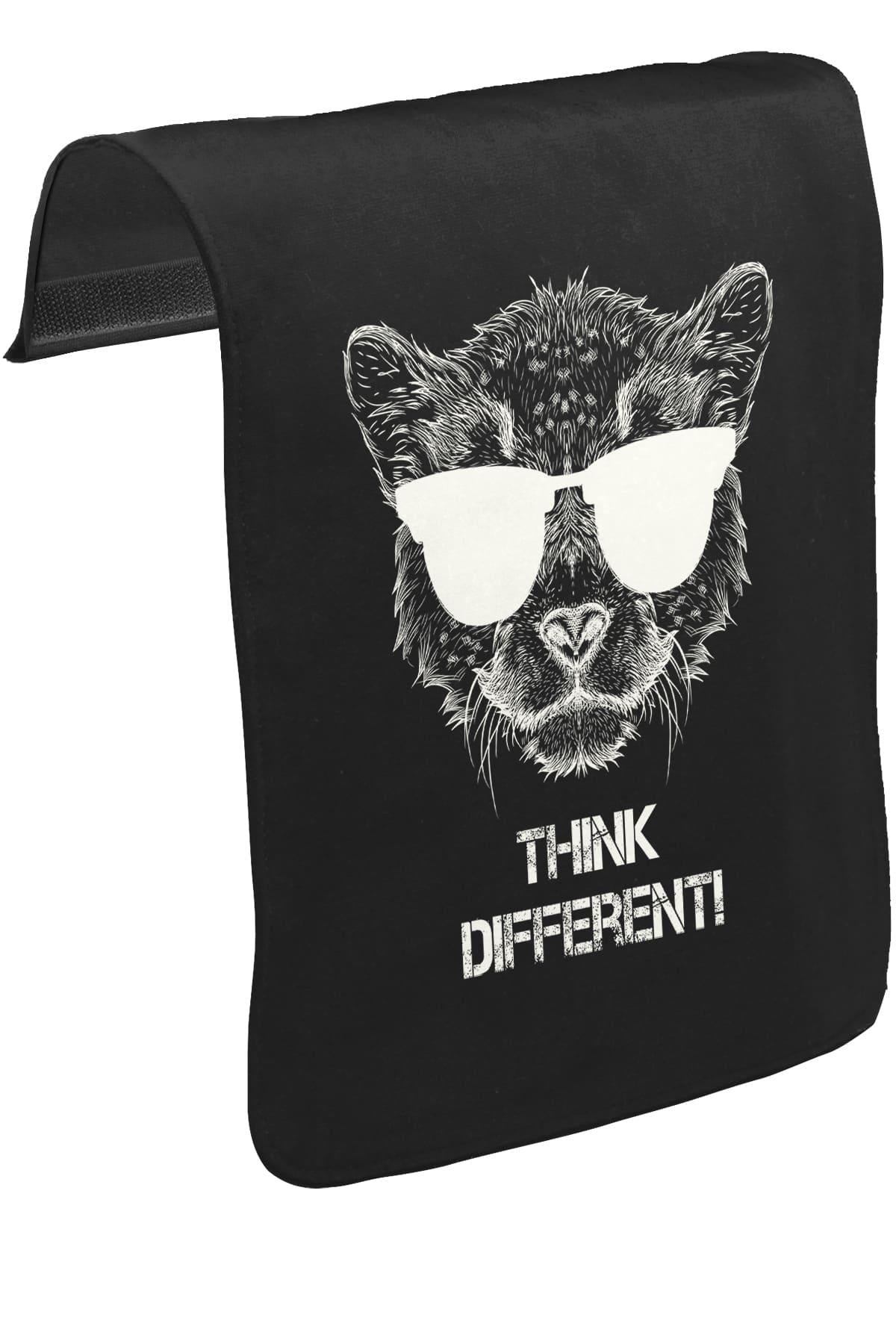 Think Different Unisex Siyah Tak-Çıkar Postacı Çanta Kapağı CK-1560