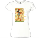 Thoth Beyaz Kadın Tshirt