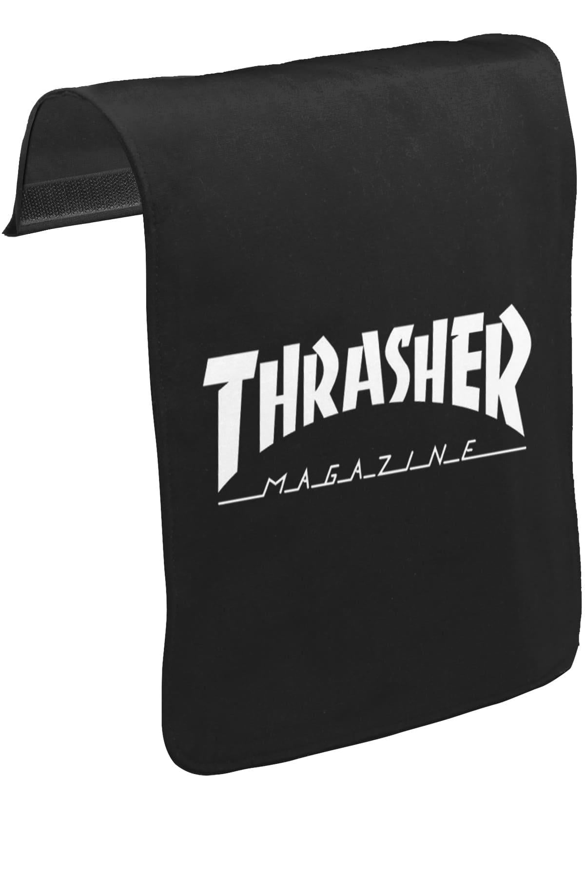 Thrasher Magazine Unisex Black Snap-On Messenger Bag Cover CK-1028 