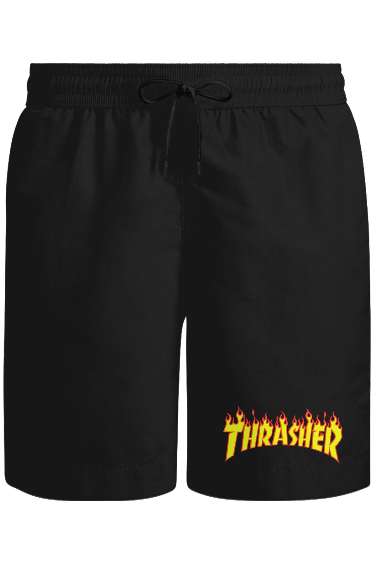 Thrasher Unisex Siyah Şort