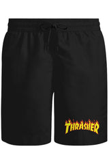 Thrasher Unisex Black Shorts