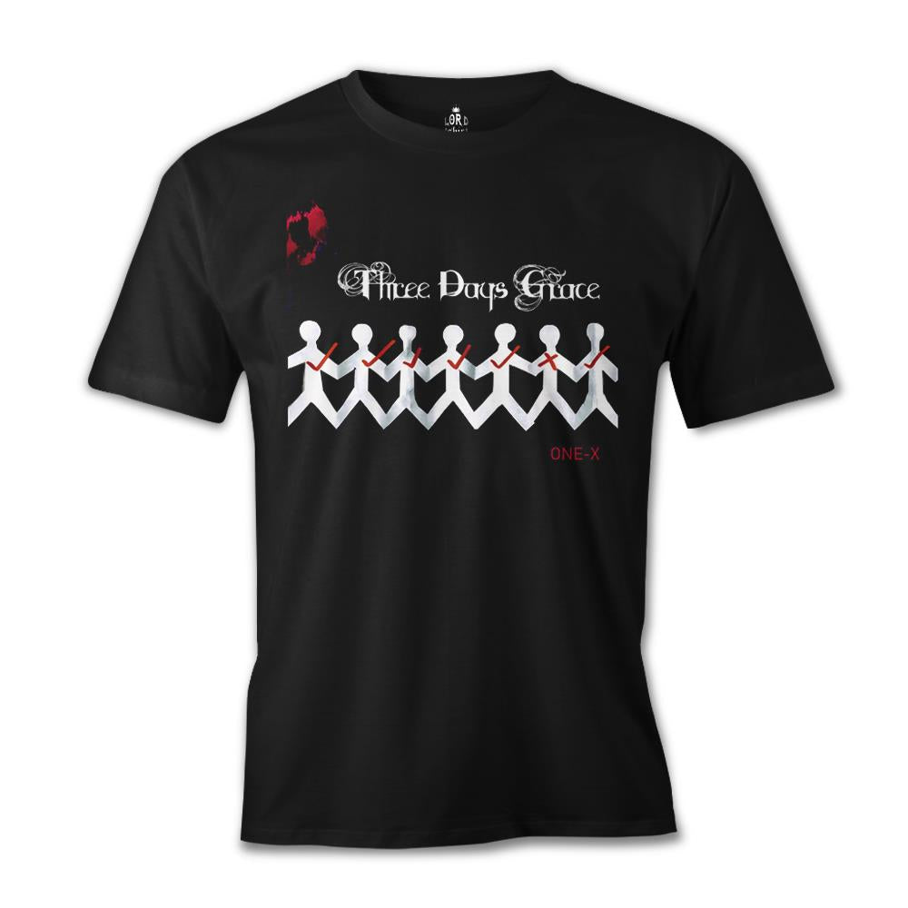 Three Days Grace - One X Black Men's Tshirt