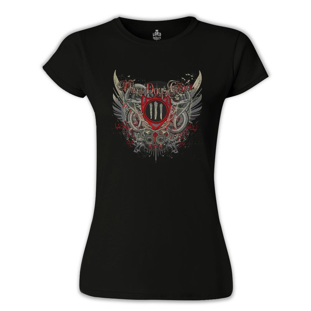 Three Days Grace Black Women's Tshirt