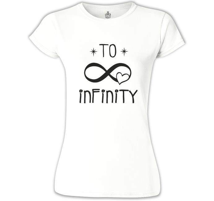 To Infinity White Women's Tshirt