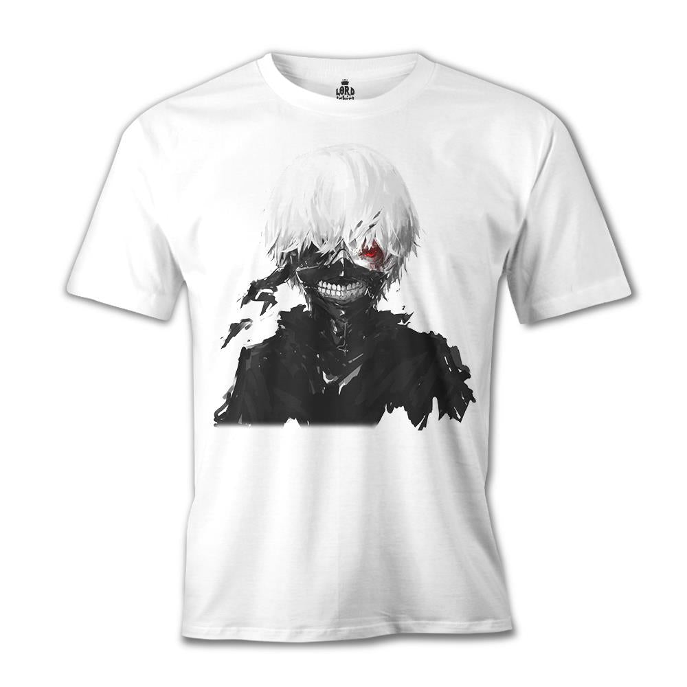 Tokyo Ghoul 3 White Men's Tshirt