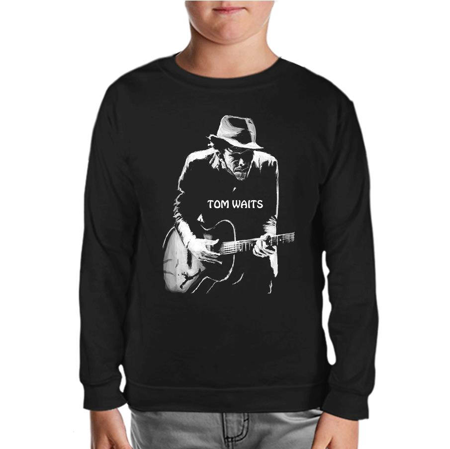Tom Waits Black Kids Sweatshirt