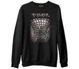 Tool 2  Siyah Erkek Kalın Sweatshirt