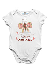Tosbili Adorable Butterfly White Baby Body