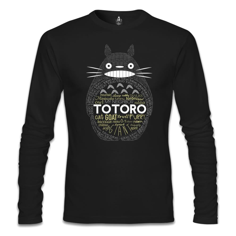 Totoro Black Men's Sweatshirt